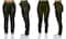 Galaxy By Harvic Loose Fit Stretch Twill Women's Joggers 2 Pack